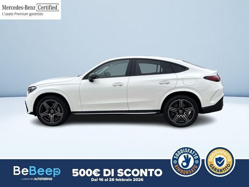 Usata Mercedes GLC300 AMG Line Premium Plus 333 CV (244 kW) 2024 Bianco pastello Coupé