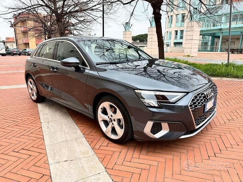 Usata Audi A3 Advanced Plus 116 CV (85 kW) 2022 Grigio Berlina