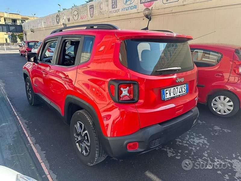 Usata Jeep Renegade 119 CV (87 kW) 2019 Rosso SUV