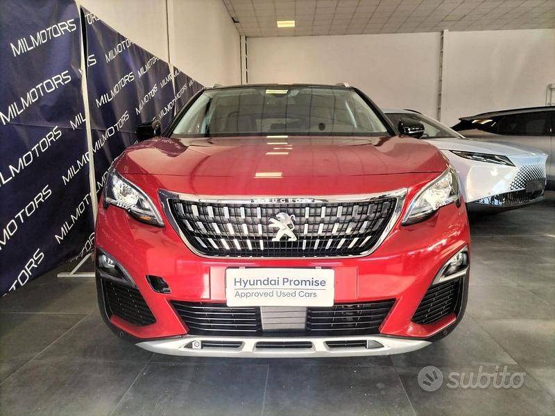 Usata Peugeot 3008 Active 131 CV (96 kW) 2019 Rosso SUV