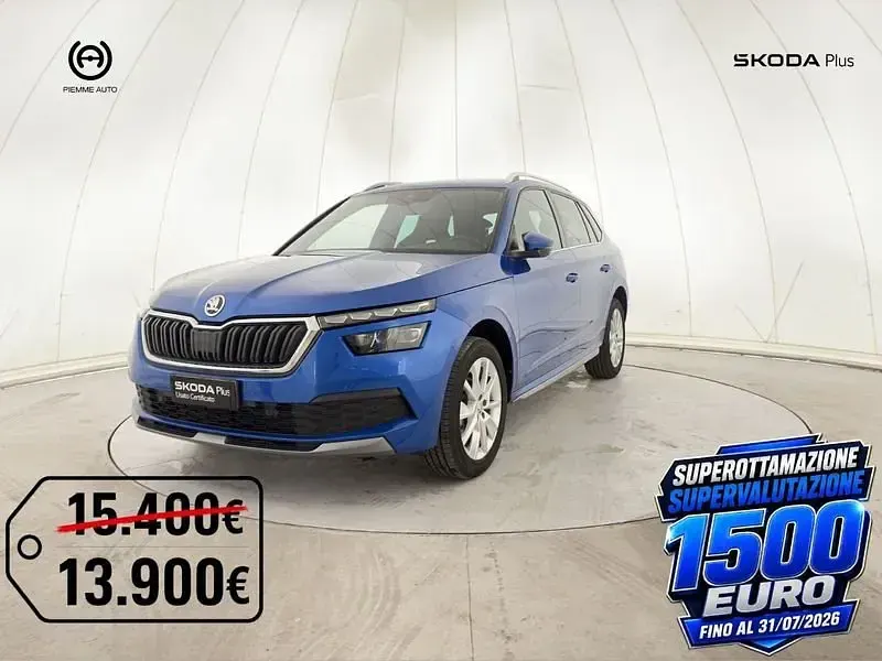 Usata Skoda Kamiq Style 110 CV (80 kW) 2023 Blu SUV