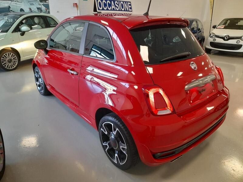 Usata Fiat 500 S 69 CV (50 kW) 2019 Rosso Berlina
