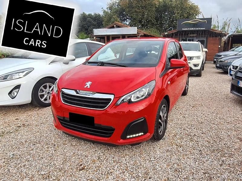 Usata Peugeot 108 Active 72 CV (52 kW) 2021 Rosso Berlina