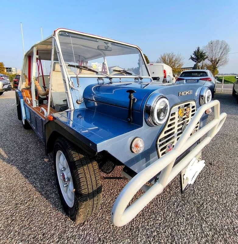 Usata Austin Mini 34 CV (25 kW) 1988 Blu/azzurro Cabrio