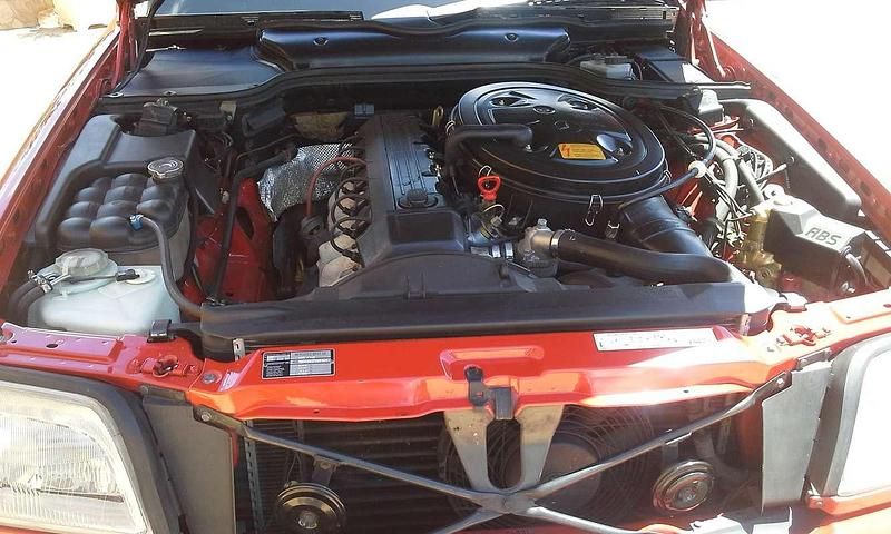 Usata Mercedes SL300 190 CV (139 kW) 1989 Rosso Cabrio