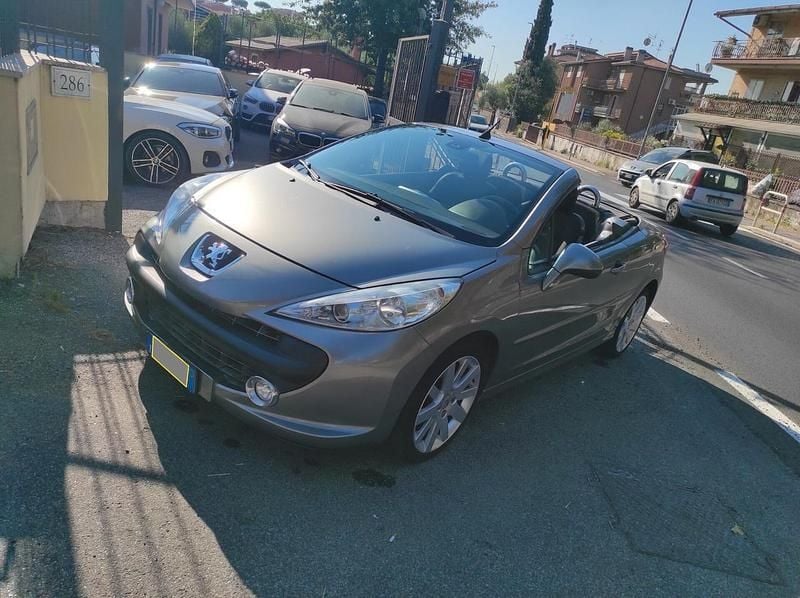 Usata Peugeot 207 CC 110 CV (80 kW) 2009 Grigio Cabrio