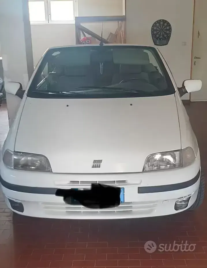 Usata Fiat Punto Cabriolet 60 CV (44 kW) 1999 Bianco Cabrio