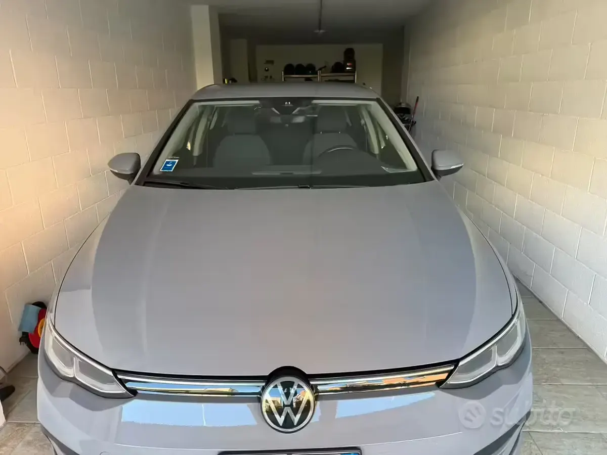 Usata VW Golf VIII 110 CV (80 kW) 2021 Grigio Berlina
