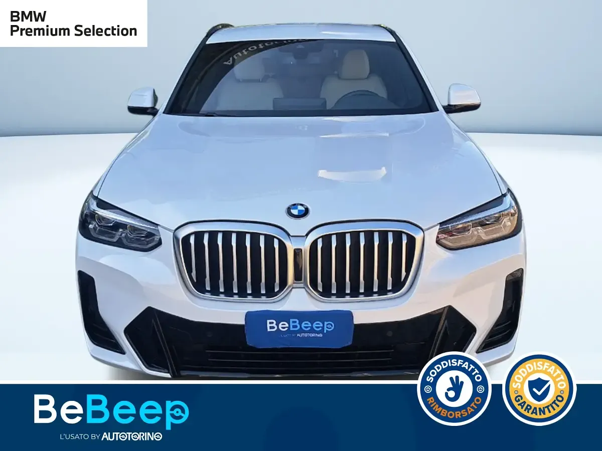 Usata BMW X3 M Sport 292 CV (214 kW) 2022 Bianco pastello SUV