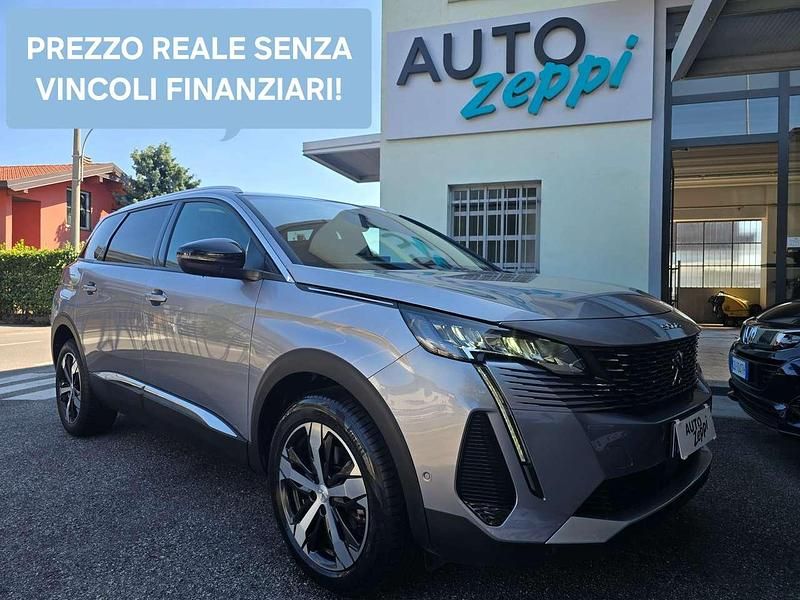Grigio artense Usata 2021 Peugeot 5008 Allure Monovolume | 25.900 € (Cara) - Immagine 1/4