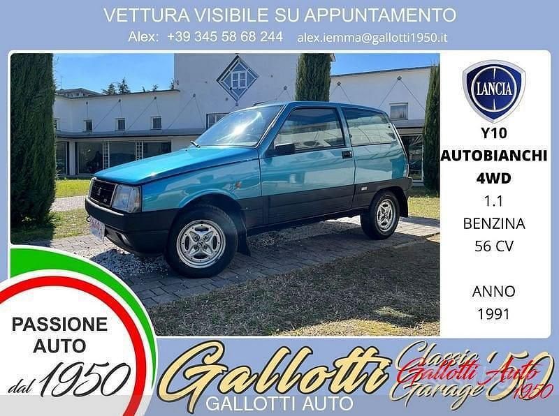 Usata Autobianchi Y10 56 CV (41 kW) 1991 Azzurrometall Utilitaria