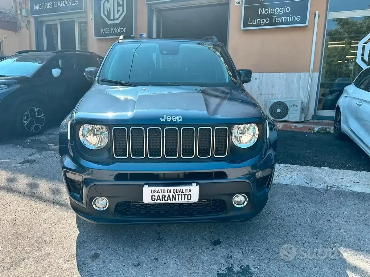Usata Jeep Renegade Longitude 120 CV (88 kW) 2020 Blu SUV