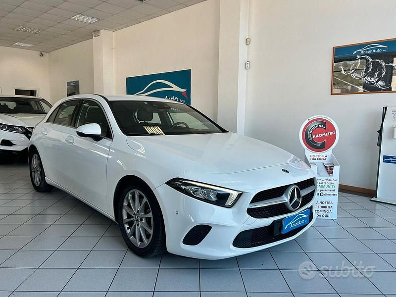 Usata Mercedes A180 Executive 116 CV (85 kW) 2019 Bianco Berlina