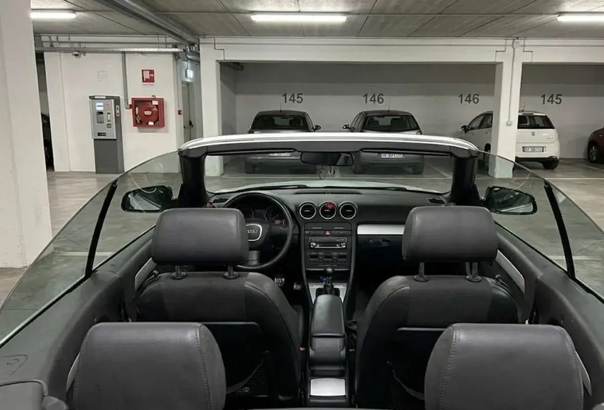 Usata Audi A4 Cabriolet 140 CV (102 kW) 2006 Bianco Cabrio