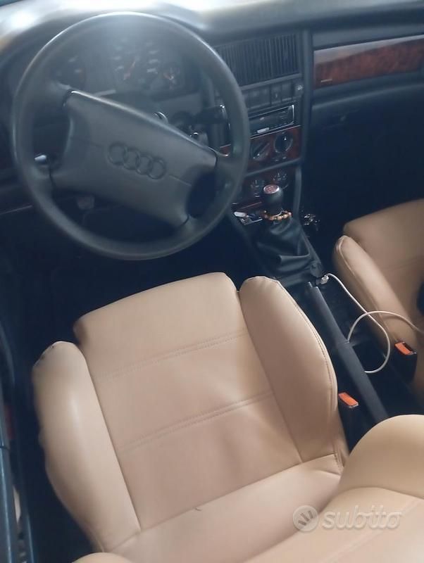 Usata Audi 80 113 CV (83 kW) 1995 Blu Cabrio