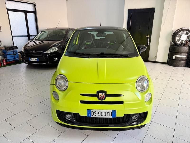 Usata Abarth 500 134 CV (98 kW) 2008 Verde Berlina