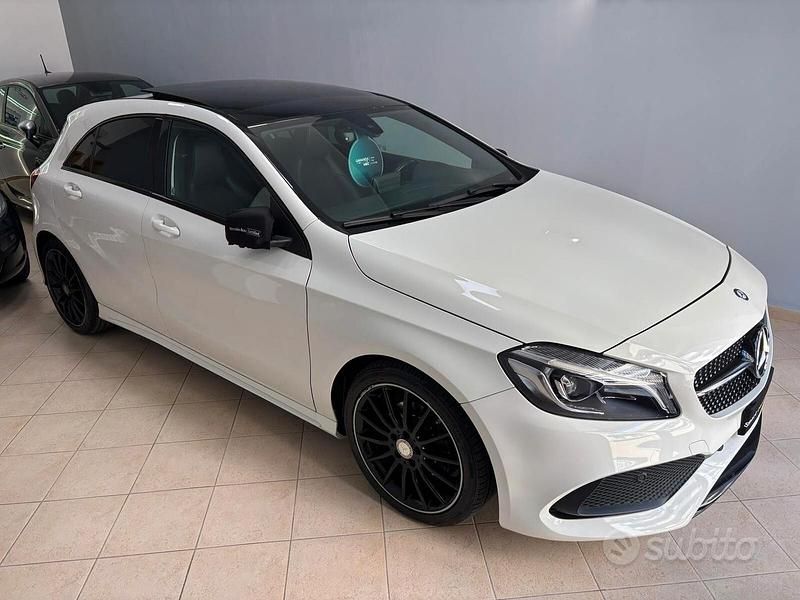 Usata Mercedes A180 AMG 109 CV (80 kW) 2016 Bianco Berlina