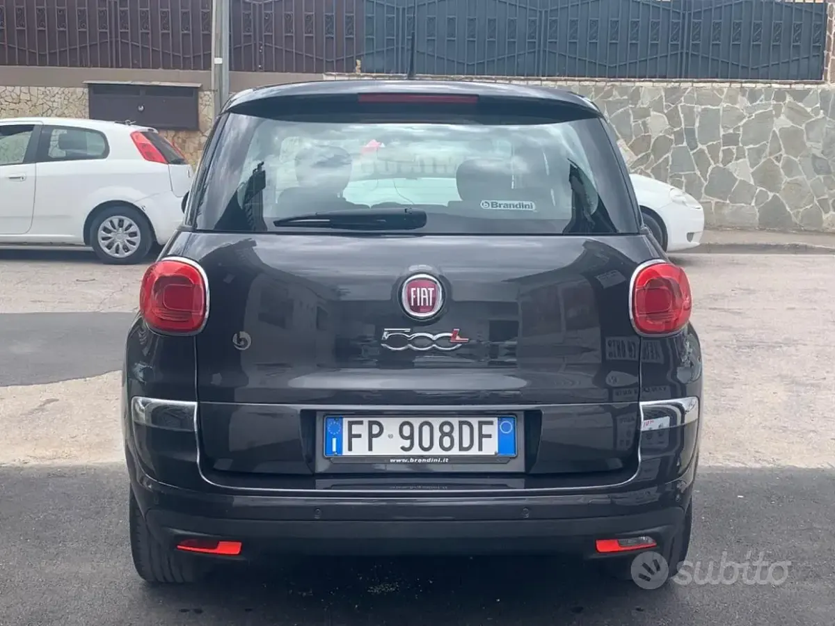 Usata Fiat 500L Lounge 95 CV (69 kW) 2018 Grigio Monovolume