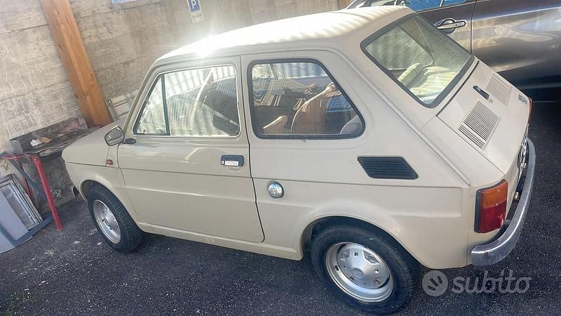 Usata Fiat 126 1970 Bianco Utilitaria