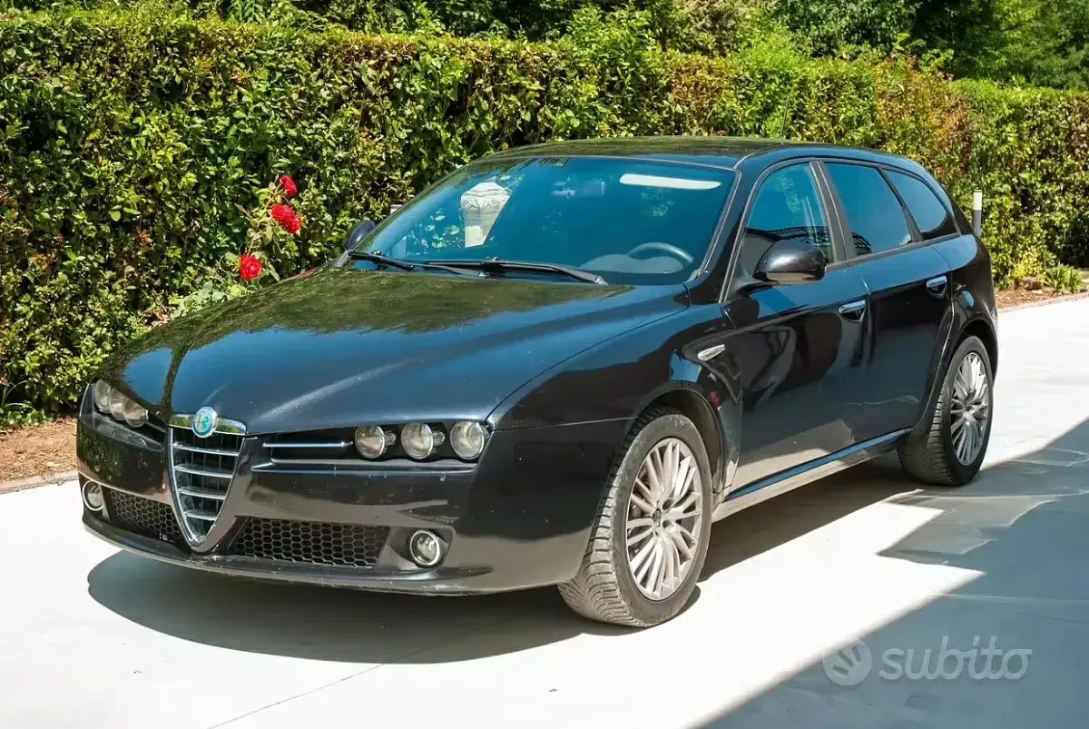 Usata Alfa Romeo 159 150 CV (110 kW) 2009 Nero Station wagon