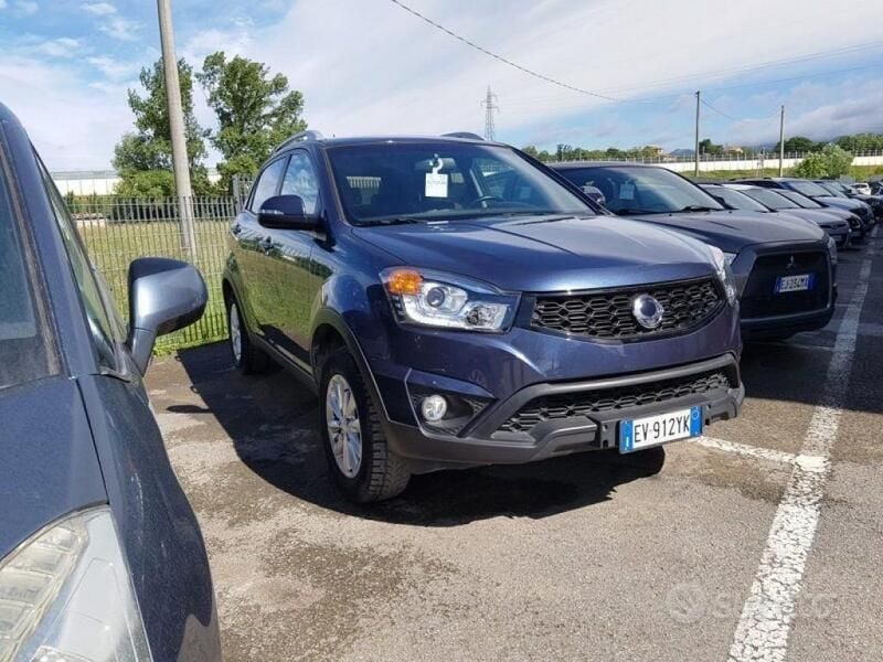 Usata SsangYong Korando 150 CV (110 kW) 2014 Blu SUV