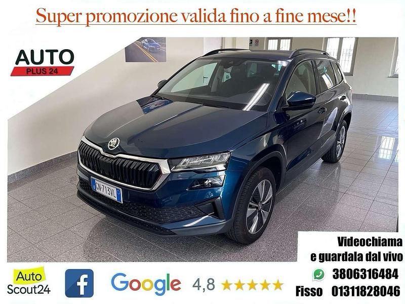 Usata Skoda Karoq Executive 150 CV (110 kW) 2023 Blu/azzurro SUV
