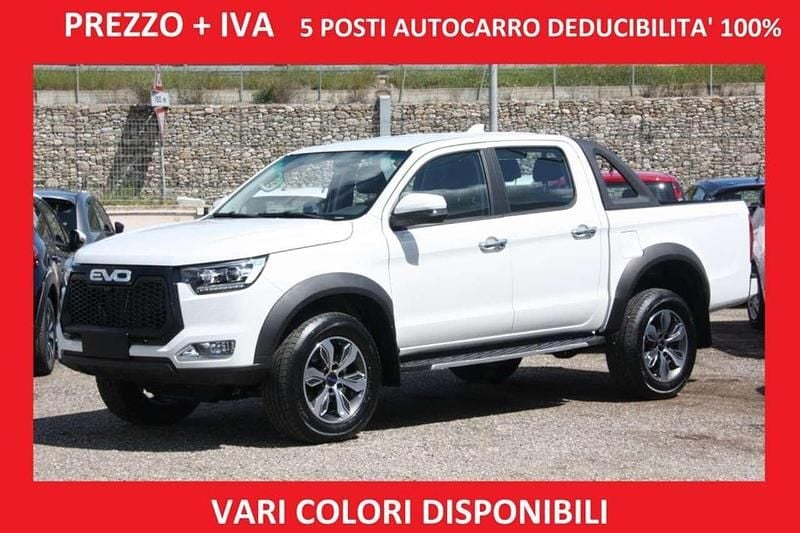 Nuova EVO Cross 4 136 CV (100 kW) 2026 Bianco Pick-up