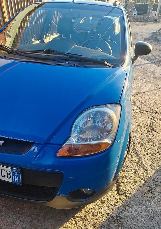 Usata Chevrolet Matiz 2008 Blu Utilitaria