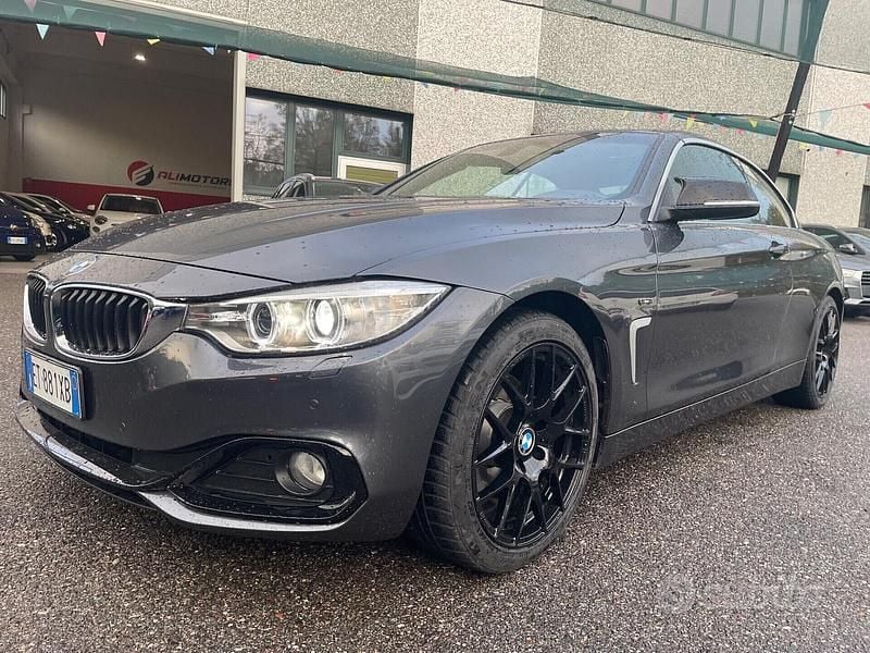 Usata BMW 420 M Sport 184 CV (135 kW) 2014 Grigio Cabrio