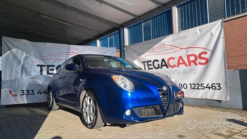 Usata Alfa Romeo MiTo Progression 120 CV (88 kW) 2012 Blu Utilitaria