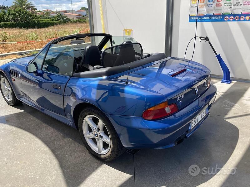 Usata BMW Z3 118 CV (86 kW) 2001 Blu Cabrio