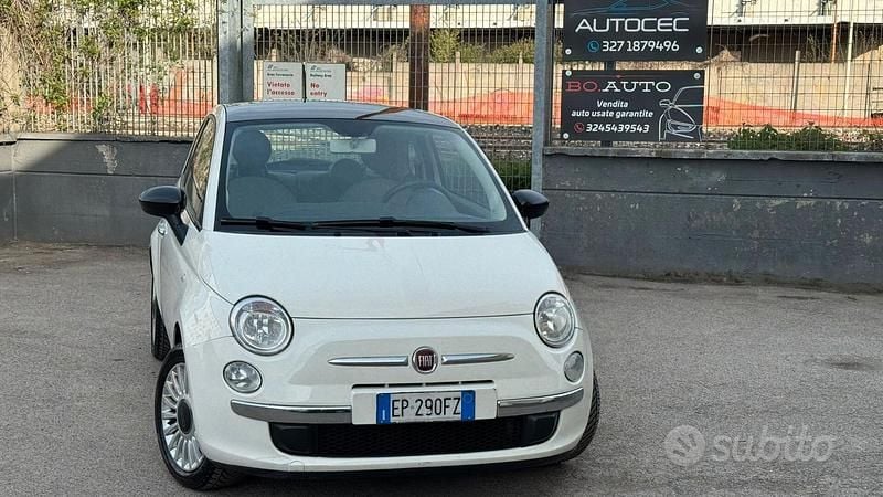 Usata Fiat 500 69 CV (50 kW) 2012 Bianco Utilitaria