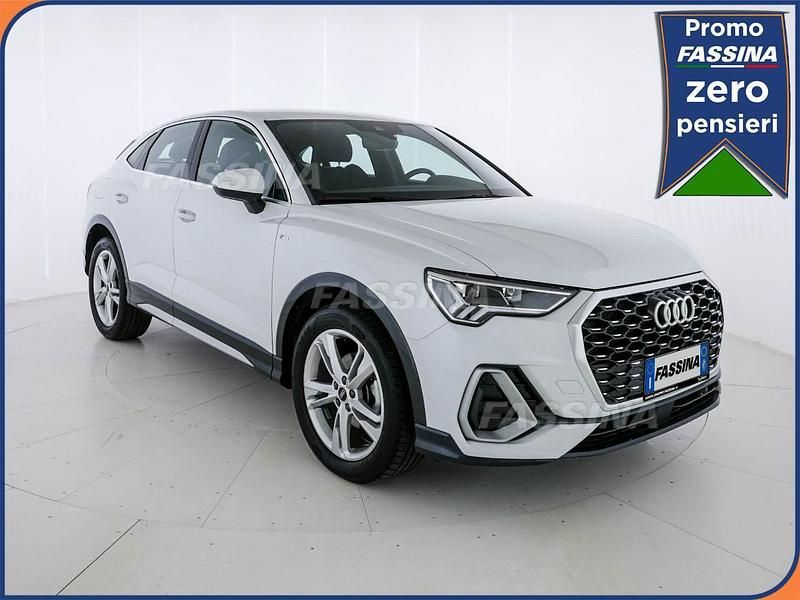 Bianco Usata 2023 Audi Q3 S-Line SUV | 42.500 € (Cara) - Immagine 1/4