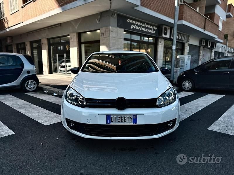 Usata VW Golf 122 CV (89 kW) 2009 Bianco Coupé