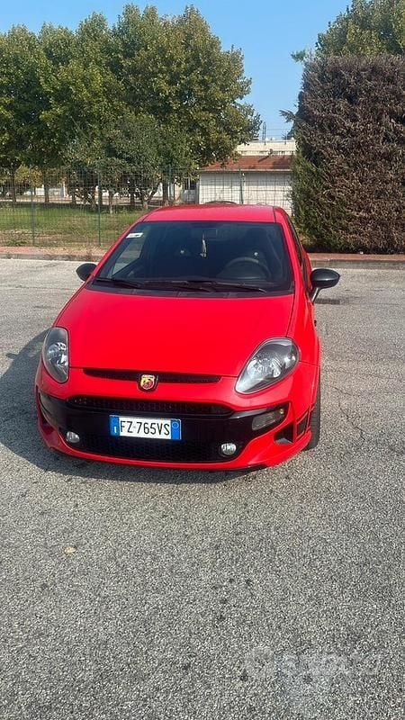 Usata Abarth Punto Evo 2011 Rosso Utilitaria