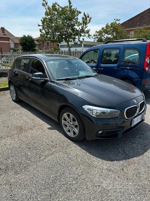Usata BMW 118 Advantage 136 CV (100 kW) 2017 Nero Utilitaria