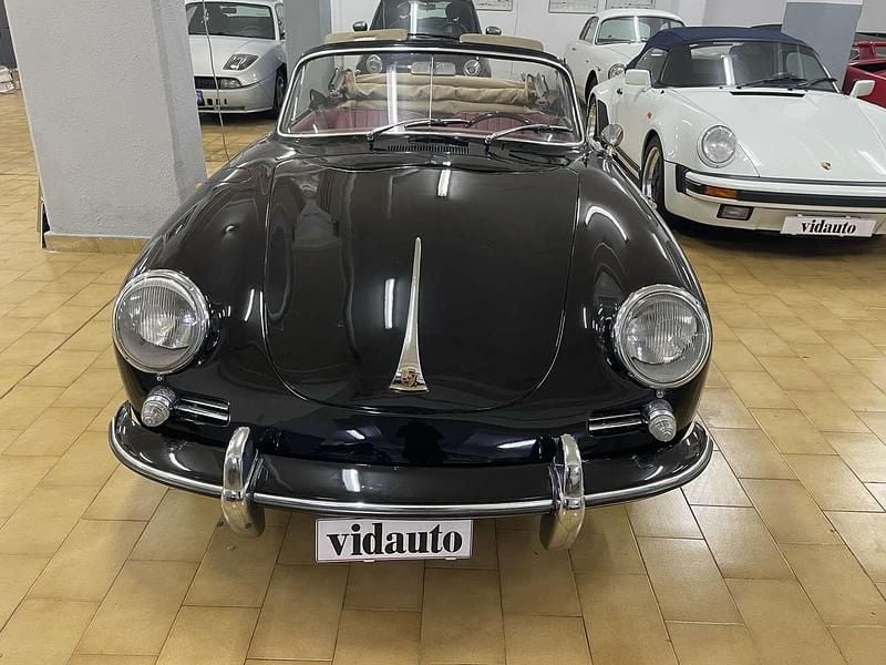 Usata Porsche 356 C 75 CV (55 kW) 1963 Nero Cabrio