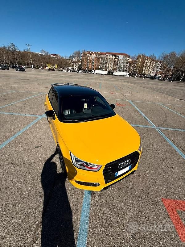 Usata Audi S1 2016 Giallo Utilitaria