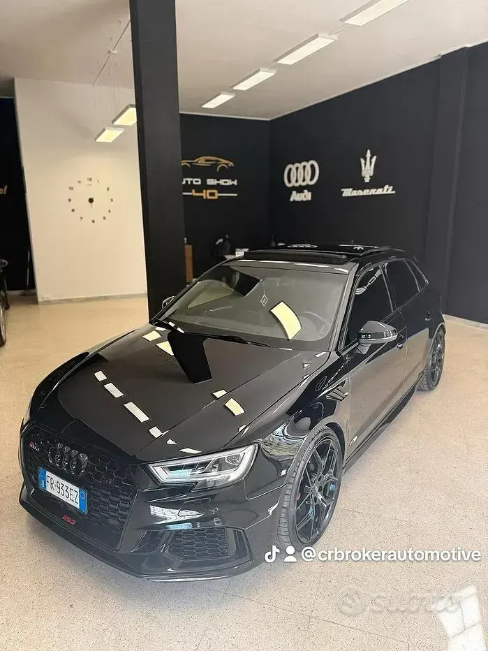 Usata Audi RS3 400 CV (294 kW) 2018 Nero Berlina