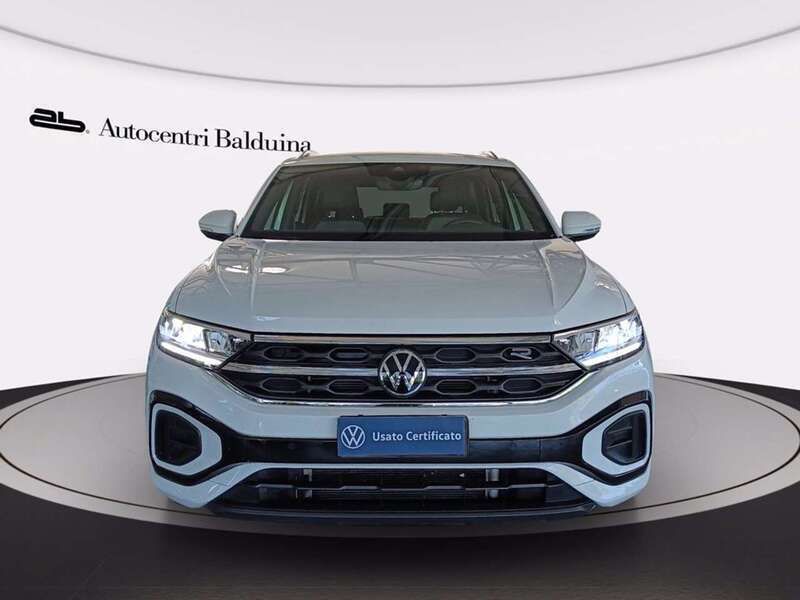 Usata VW T-Roc R-line 150 CV (110 kW) 2022 Bianco SUV