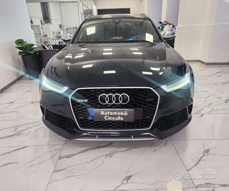 Usata Audi RS6 560 CV (411 kW) 2016 Nero Station wagon