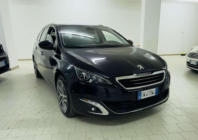 Usata Peugeot 308 SW Sport 114 CV (83 kW) 2014 Blu/azzurro Station wagon