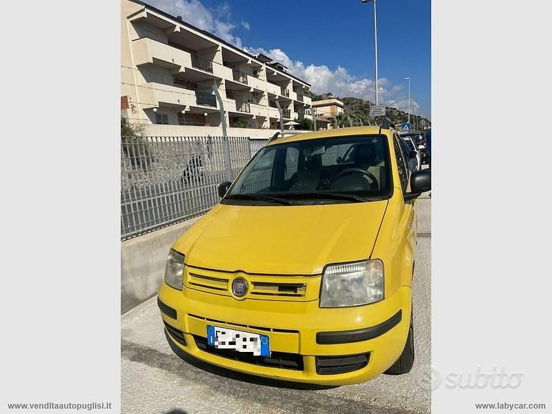 Usata Fiat Panda Dynamic 59 CV (43 kW) 2010 Giallo Utilitaria