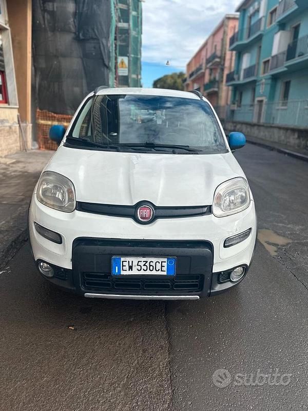 Usata Fiat Panda 4x4 2014 Bianco Utilitaria