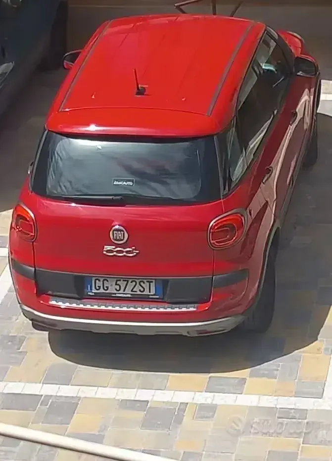 Usata Fiat 500L 95 CV (69 kW) 2022 Rosso Monovolume