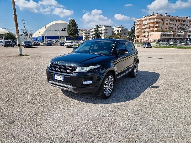 Usata Land Rover Range Rover evoque Prestige 190 CV (139 kW) 2013 Nero SUV