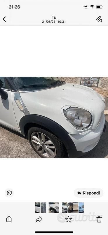 Usata Mini Countryman 2015 Bianco SUV