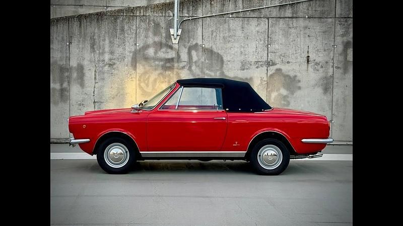 Usata Fiat 850 54 CV (39 kW) 1968 Rosso Cabrio