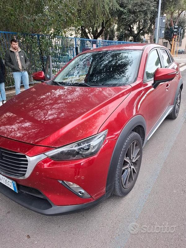 Usata Mazda CX-3 105 CV (77 kW) 2018 Rosso SUV