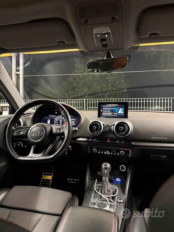 Usata Audi S3 Ambiente 310 CV (228 kW) 2017 Grigio Berlina